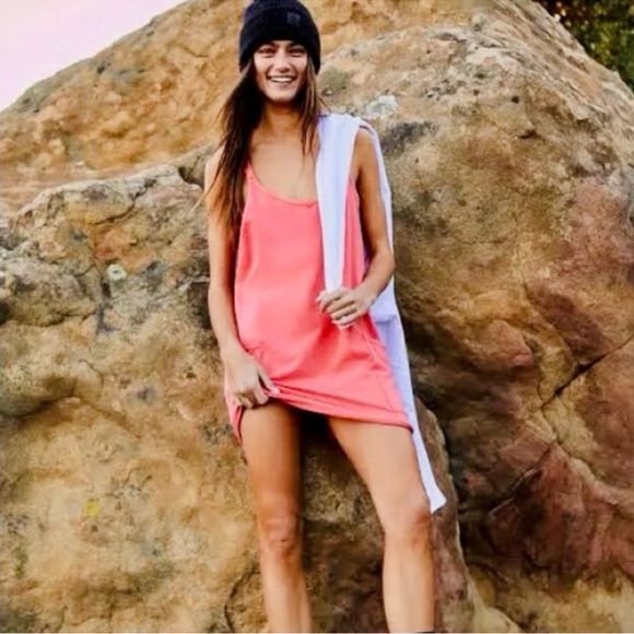 Free People Movement Hot Shot Mini Dress - Picture 1 of 9